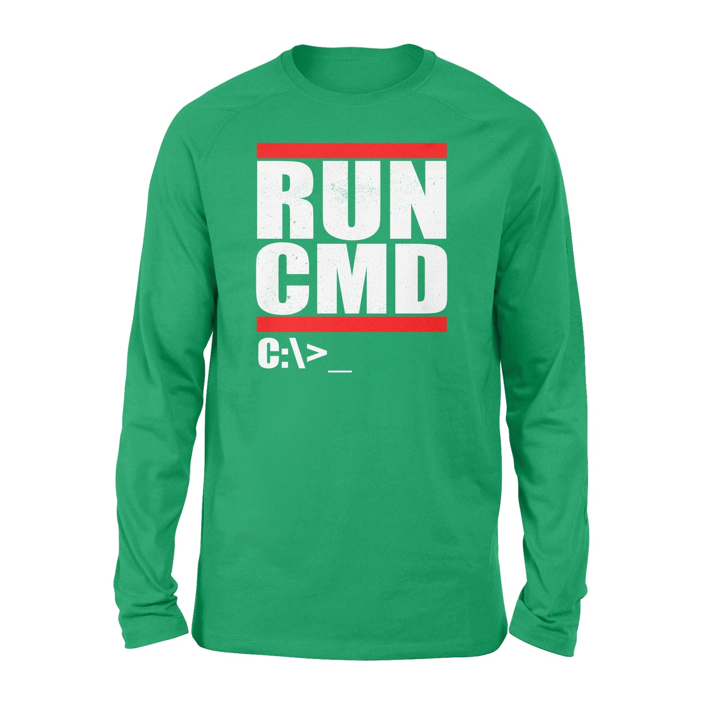 Run CMD Computer Nerd - Standard Long Sleeve