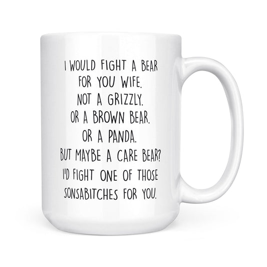 Funny wife mug Funny Valentine gifts for wife best wife gifts - FSD1335D06