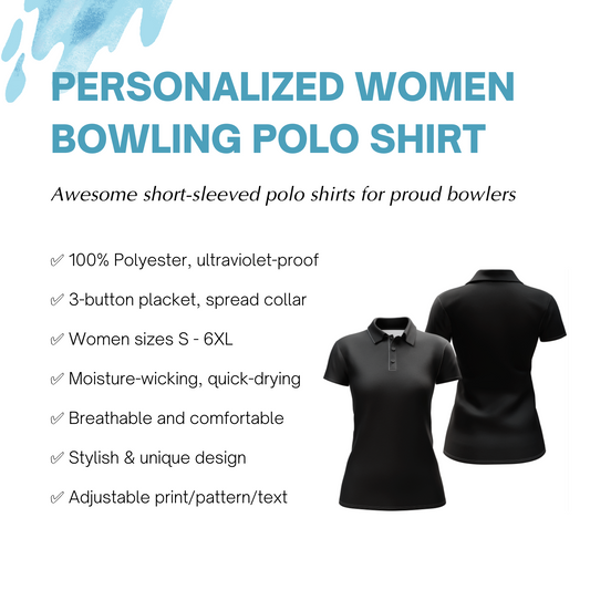 Orange Bowling Polo Shirt for Women Custom Bowling Jersey With Name Ladies Bowling Team Shirt BDT75