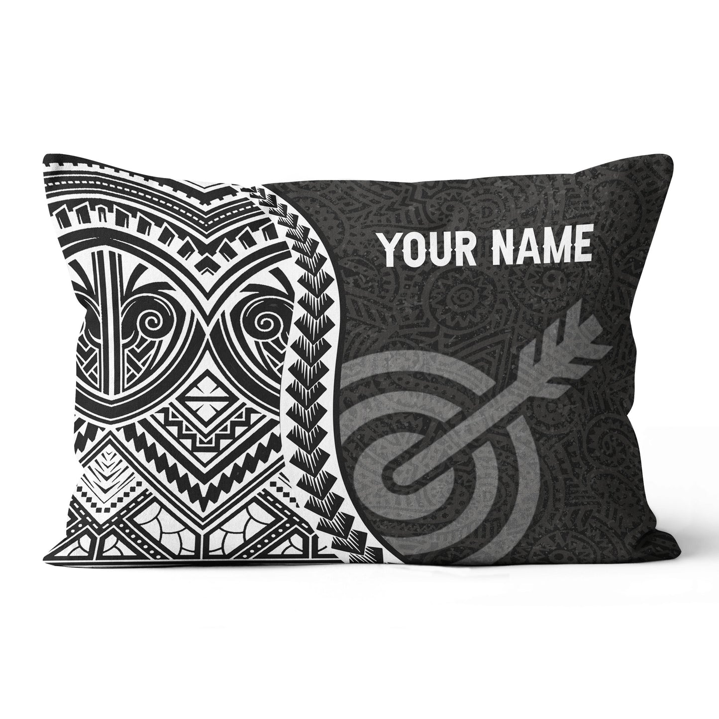Personalized Tribal Target Archery Pillow Custom Pillow Top Archery Gift VHM0870