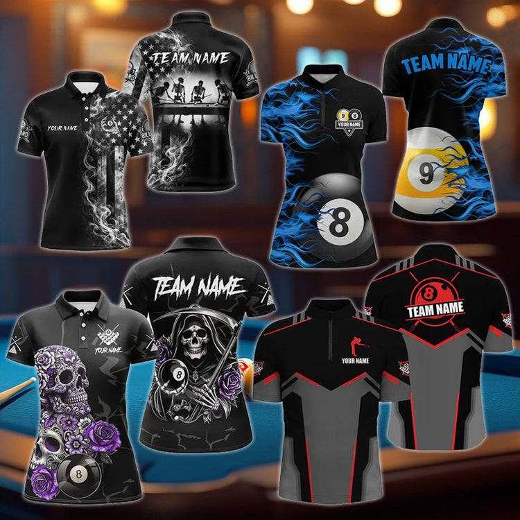 Pool Player Shirts