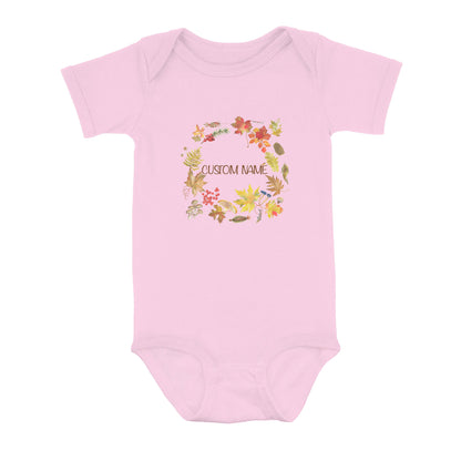 Custom Fall Fishing Infant Fishing Shirts, Fall Fishing Baby Onesie Thanksgiving Newborn IPHW7143