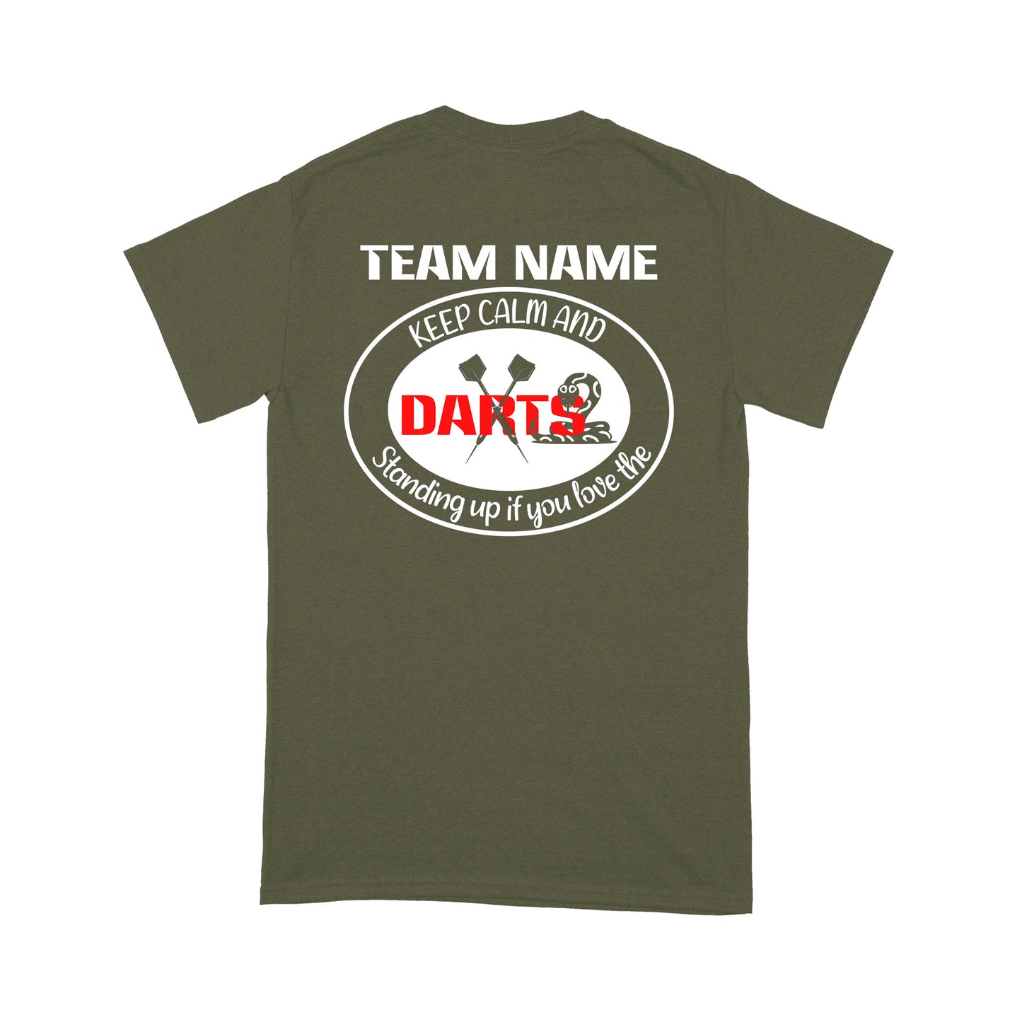 Custom Cobra Darts On Shirt Darts Team Shirt For Men-Women, Darts For Gift NYN0126