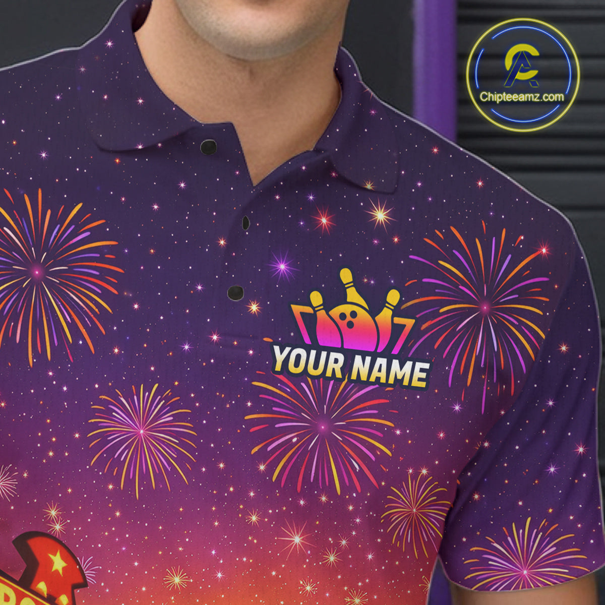 Custom Funny Kitchen Bowling Team Shirt for Men Bowling Jersey Polo & Quarter-Zip Bowling Outfit QZT885