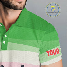 Load image into Gallery viewer, Funny Watermelon Polo Shirt, Mens Golf Polo Shirt Custom Watermelon Pattern, Team Golf Tops NHN0182