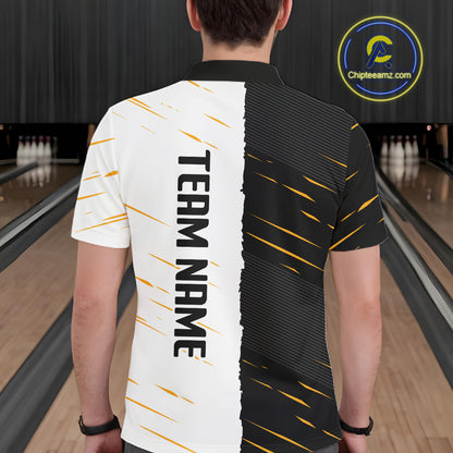 Beer Bowling Shirts Black&White Beer Bowling Jersey for Team Women Men Bowl League MBL259
