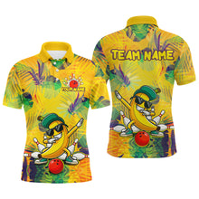 Load image into Gallery viewer, Funny Banana Bowling Shirts Team Men Women Bowling Jerseys Bowling Polo 1/4 Zip MBL213