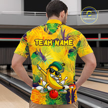Load image into Gallery viewer, Funny Banana Bowling Shirts Team Men Women Bowling Jerseys Bowling Polo 1/4 Zip MBL213