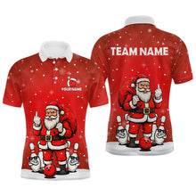 Load image into Gallery viewer, Funny Noel Bowling Shirts for Team Men Women Bowling Jerseys Polo and 1/4 Zip MBL214