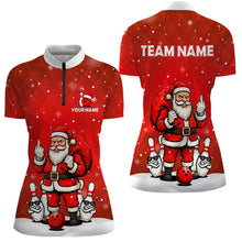 Load image into Gallery viewer, Funny Noel Bowling Shirts for Team Men Women Bowling Jerseys Polo and 1/4 Zip MBL214