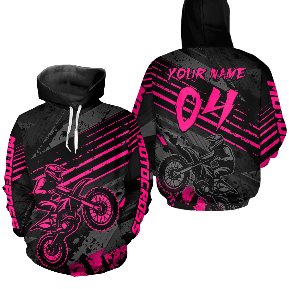 Custom Motocross Hoodie Men Women Dirt Bike Racing Hoodie Custom Riding Shirt MH444