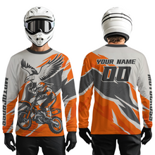 Load image into Gallery viewer, Orange Eagle Custom Motocross Jersey Men Women Kid Dirt Bike Shirts Motorcycle Shirt XM435