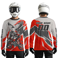 Load image into Gallery viewer, Red Eagle Custom Motocross Jersey Men Women Kid Dirt Bike Shirts Motorcycle Shirt XM435