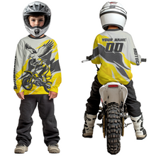 Load image into Gallery viewer, Yellow Eagle Custom Motocross Jersey Men Women Kid Dirt Bike Shirts Motorcycle Shirt XM435