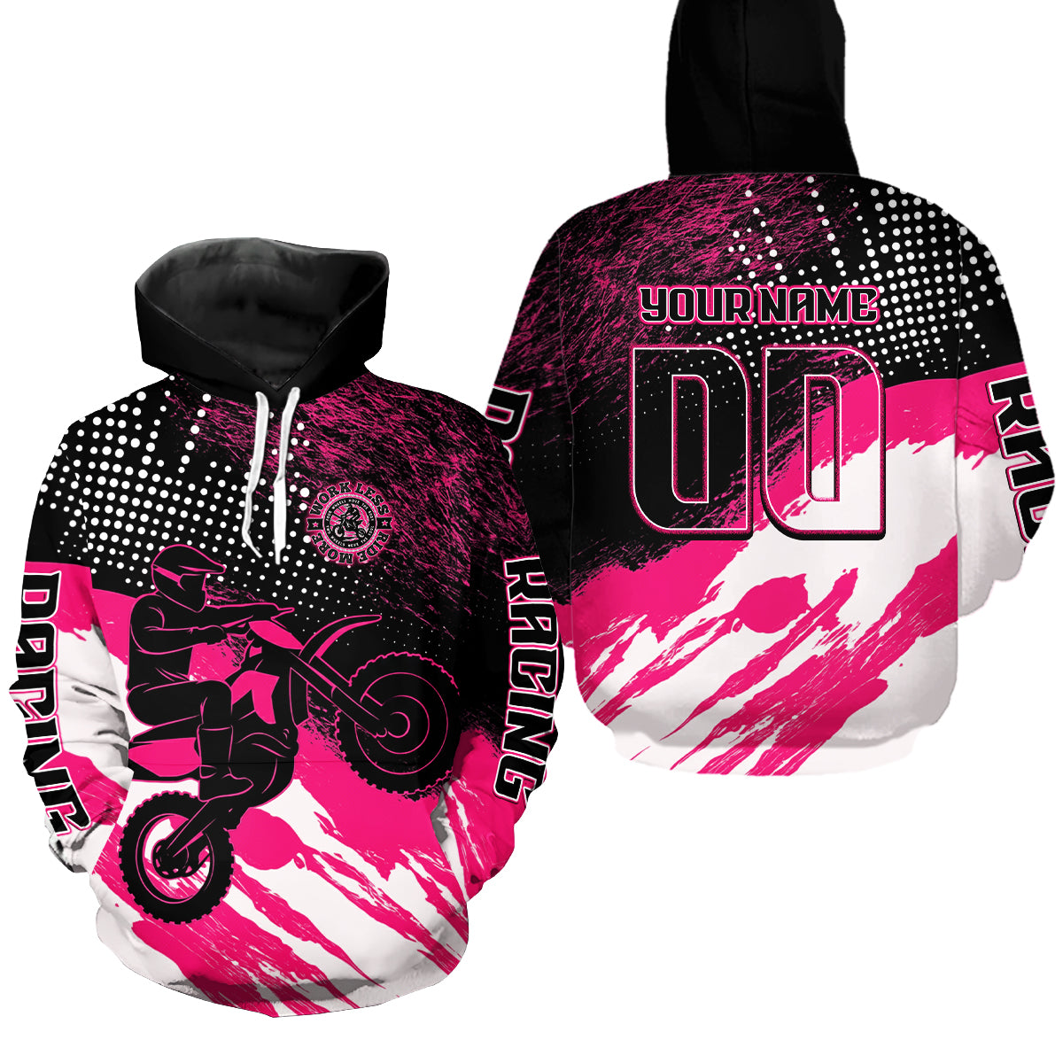 Custom Motocross Hoodie for Men Women Dirt Bike Racing Hoodie Moto Riding Shirt MH445