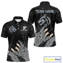 Load image into Gallery viewer, Grey Wolf Bowling Shirts for Team Men Women Custom Bowling Jerseys for Bowlers MBL205