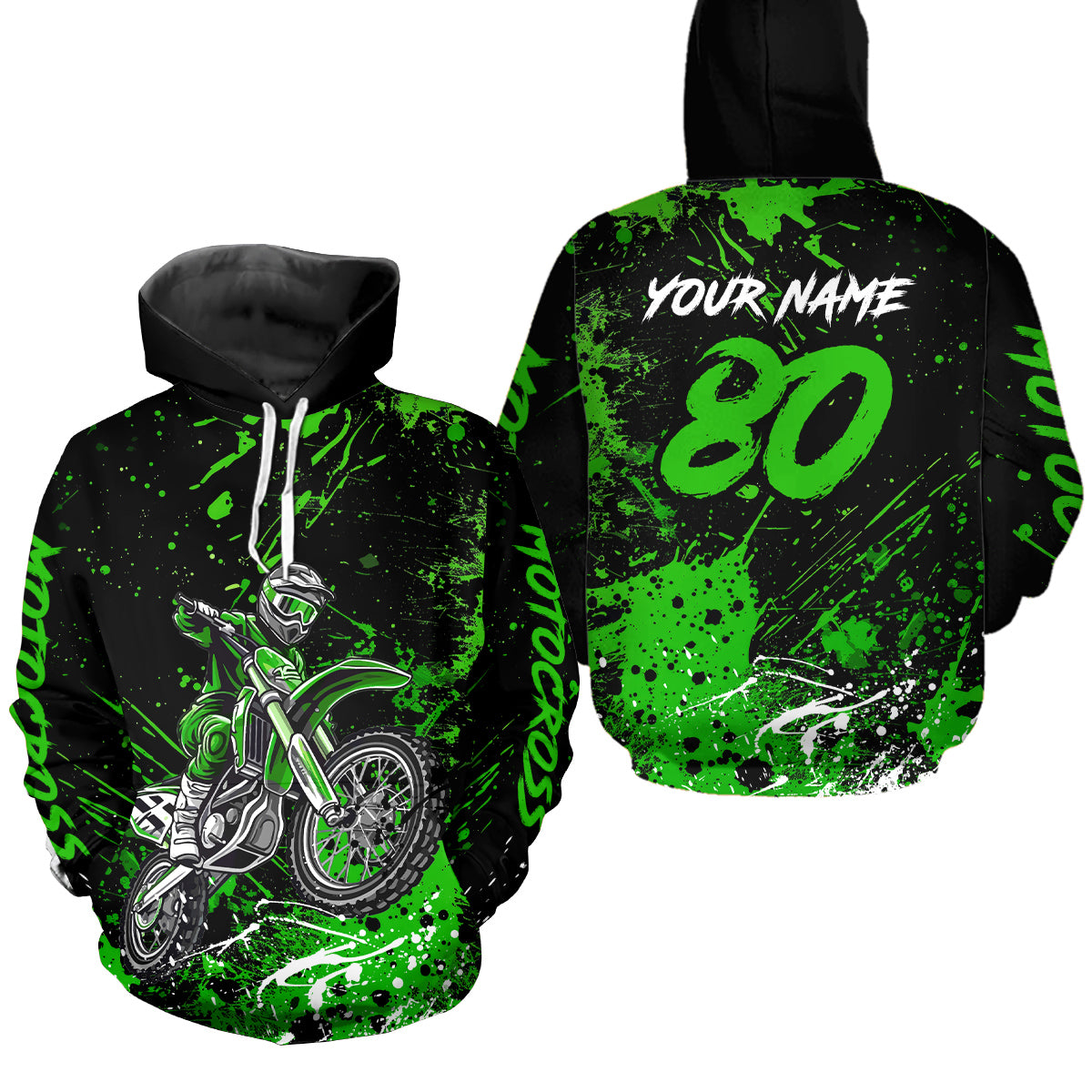 Custom Motocross Hoodie Jersey for Kid Men Women Dirt Bike Racing Motorcycle Hoodie HOT29
