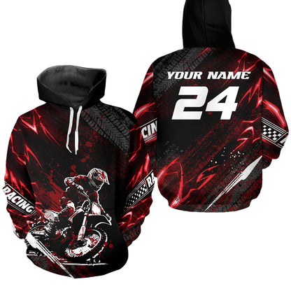 Customized Motocross Hoodie Dirt Bike Off Road Motocross Hoodie Shirt for Men Women HOT23