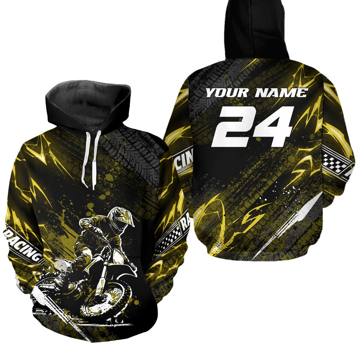 Customized Motocross Hoodie Dirt Bike Off Road Motocross Hoodie Shirt for Men Women HOT23