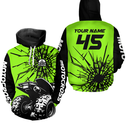 Custom ATV Motocross Hoodie Youth Off-Road Quad Bike Hoodie for Kid Men Women HOT05