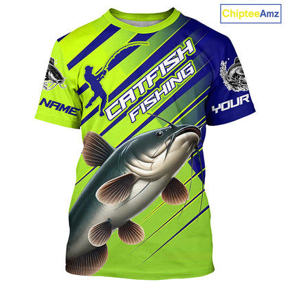 Custom Catfish Fishing Uv Protection Long Sleeve Shirts, Catfish Tournament Fishing Shirt IPHW7180