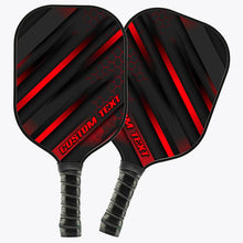 Load image into Gallery viewer, Custom Black And Red Double-Sided Printing Pickleball Paddle, Pickleball Equipment Pickleball Gifts IPHW7213