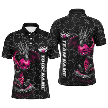 Personalized Dragon Bowling Shirts For Men, Women And Kids, Bowling Team Jerseys Outfit IPHW5873