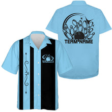 Load image into Gallery viewer, Custom Classic Vintage Bowling Team Shirts, 50S Retro Bowling Button Up Shirt IPHW10088