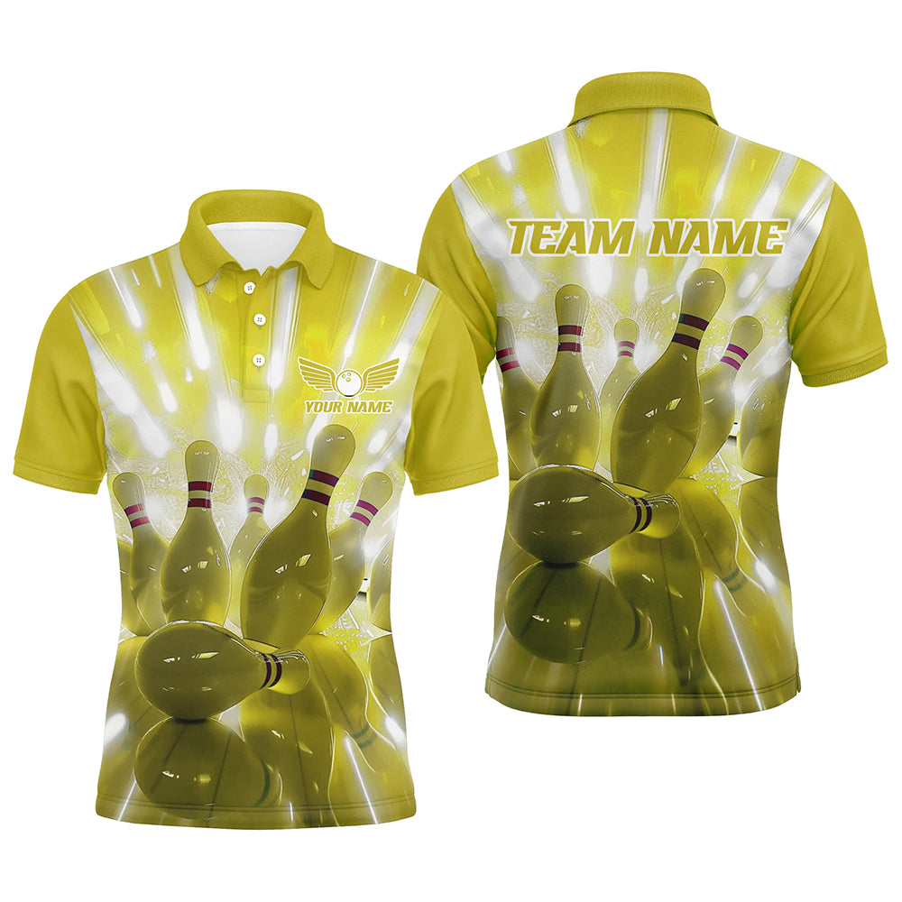 Custom Bowling Tournament Team Shirts For Men And Women, Personalized Bowling Shirts With Multi-Colors IPHW6591