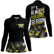 Load image into Gallery viewer, "It'S Always Pickleball Season" Women'S Pickleball Outfits Custom Pickleball Uniform | Yellow IPHW6916