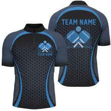 Load image into Gallery viewer, Custom Blue Pickleball Shirts For Men, Men'S Pickleball Outfit Pickleball Team Shirts IPHW7442