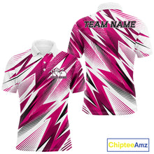 Load image into Gallery viewer, Pink and white sports jersey with 'Team Name' text on a white background