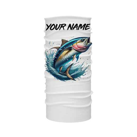 Tuna Fishing Scales Custom long sleeve Fishing Shirt, personalized Tuna fishing apparel NQS578