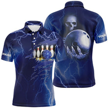Load image into Gallery viewer, Custom bowling shirt for men – personalized team jersey front view