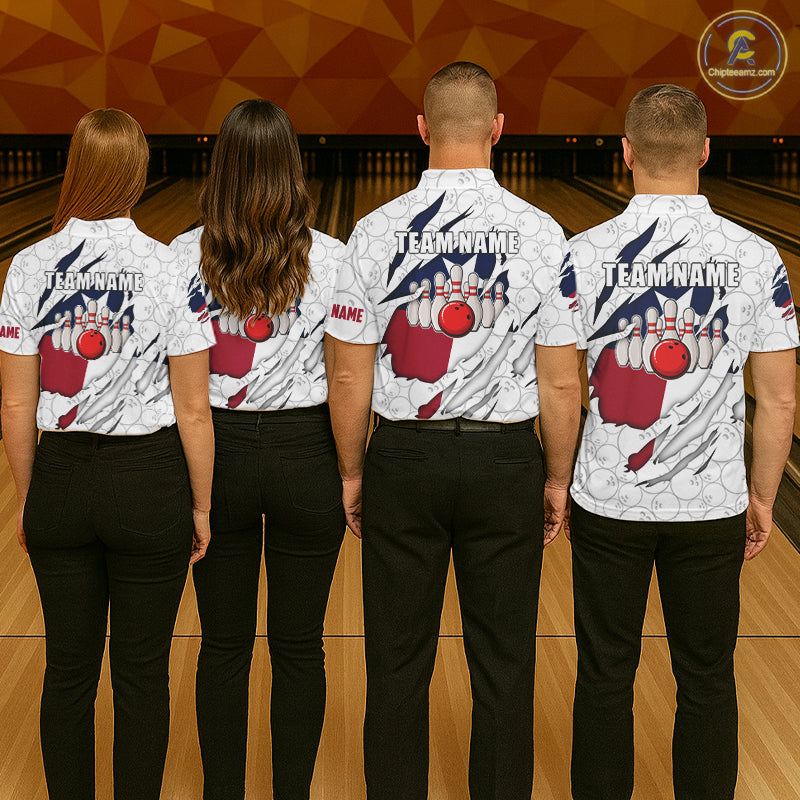 Personalized Texas Flag Camo Bowling Shirts For Men Custom patriotic Texas Bowling Team Jerseys NQS11173