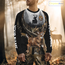 Load image into Gallery viewer, Deer Hunting Camo Shirt For Men, Custom Camo 3D Animal Deer Hunting Shirt NHT340