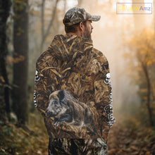 Load image into Gallery viewer, Personalized Wild Hog Hunting Camo Full Printing Shirts, Boar Hunting Gifts, Hunting Season NHT125