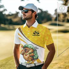 Load image into Gallery viewer, Funny Platypus Golf Polo Shirt For Men, Golf Course Summer Outfit, Sporty Animal Golf Gift NHT573