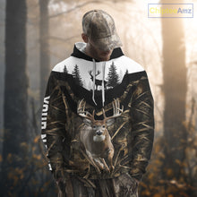 Load image into Gallery viewer, Deer Buck Custom Name 3D All Over Printed Shirts, Deer Hunting Shirt, Hunting Season NHT328