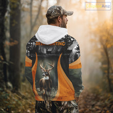 Load image into Gallery viewer, Custom Whitetail Deer Hunting Custom Name Camo Shirt, Deer Hunting Apparel, Hunting Gift NHT265