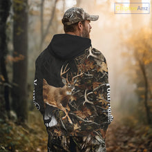 Load image into Gallery viewer, Customized Name Whitetail Deer Hunting Jump Shirt, Gift for Hunters – NHT315