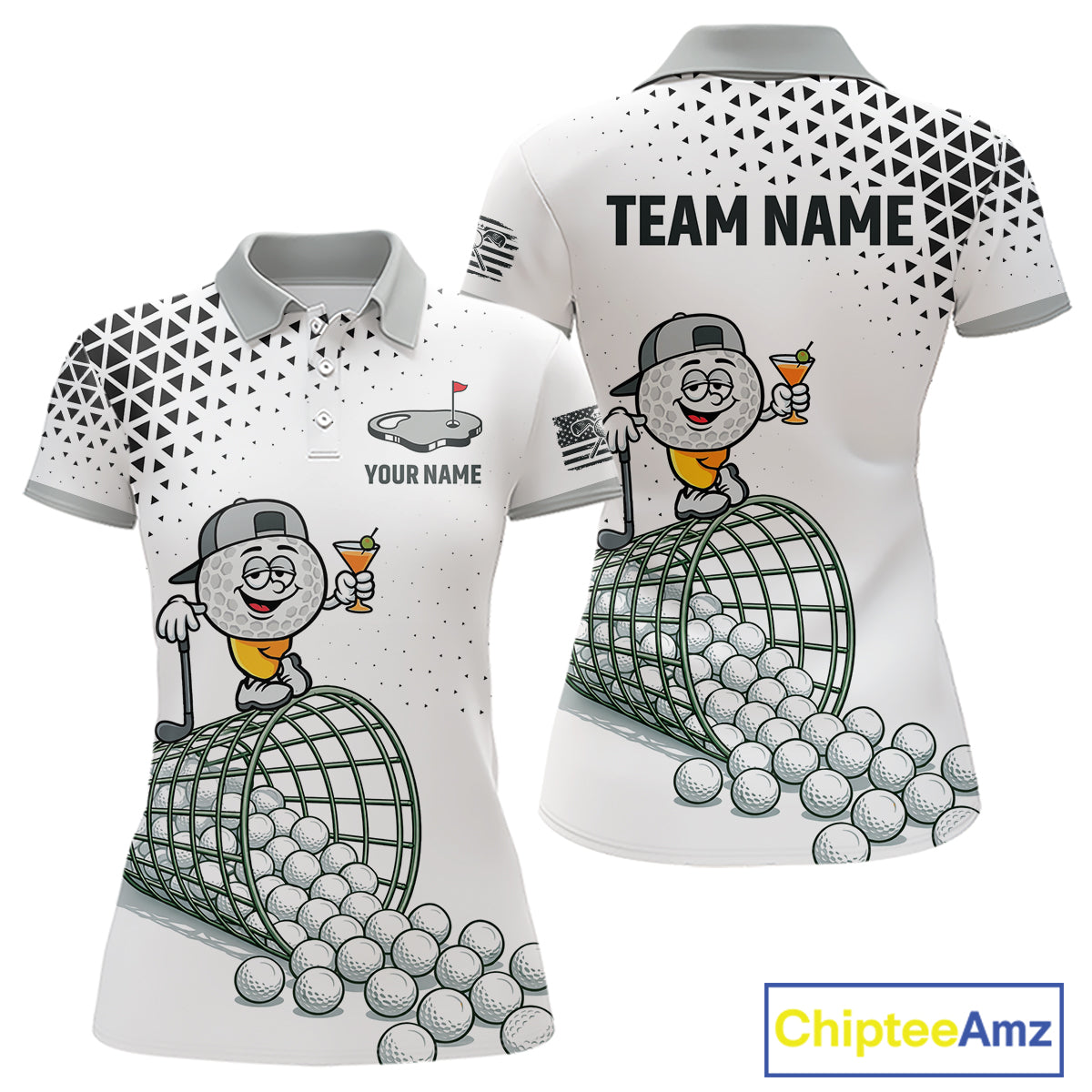 Funny Custom Womens Golf Polo Shirt, Personalized Drinking Golf Jersey, Custom Golf Outfit For Familly Team Shirt NHT697