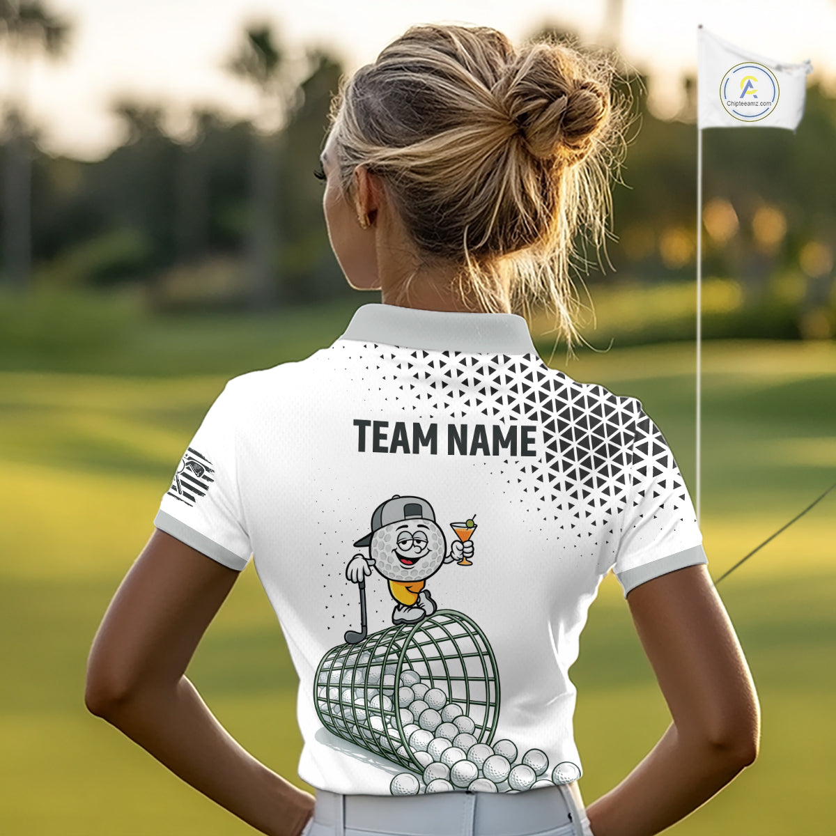 Funny Custom Womens Golf Polo Shirt, Personalized Drinking Golf Jersey, Custom Golf Outfit For Familly Team Shirt NHT697
