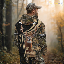 Load image into Gallery viewer, Custom Camo Forest 3D Animal Deer Hunting Shirt Best Hunting Clothes For Season NHT98