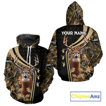 Load image into Gallery viewer, Custom Camo Forest 3D Animal Deer Hunting Shirt Best Hunting Clothes For Season NHT98