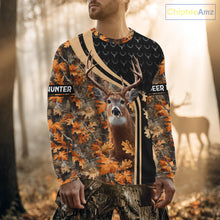 Load image into Gallery viewer, Custom Camo 3D Animal Deer Hunting Shirt Best Hunting Clothes For Season NHT67