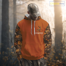 Load image into Gallery viewer, Best Deer Hunting Orange Camouflage Custom Name 3D All-Over Printed Shirt, Deer Hunting Gifts NHT51