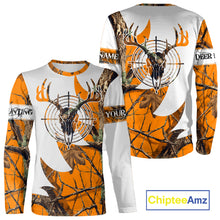 Load image into Gallery viewer, Custom Deer Skull Hunting Shirt 3D All Over Print Camo &amp; Personalized Name, Gifts for Hunter NHT31