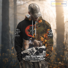 Load image into Gallery viewer, Camo Forest Hunting Animals Wild Boar 3D All Over Printed Shirt Custom Name &amp; Hunting Gift NHT109