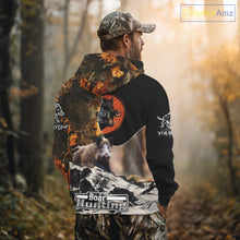 Load image into Gallery viewer, Camo Forest Hunting Animals Wild Boar 3D All Over Printed Shirt Custom Name &amp; Hunting Gift NHT109